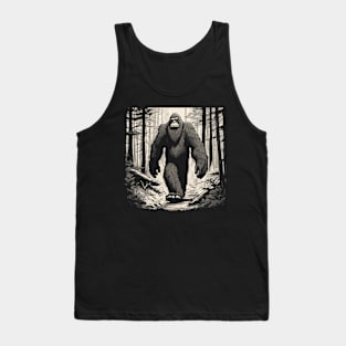 Legends Unveiled: Bigfoot's Stroll Tank Top